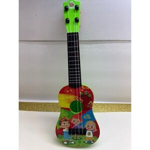 CoComelon First Act Toy Ukulele Musical Instrument JJ TomTom YoYo CMF0021 Green